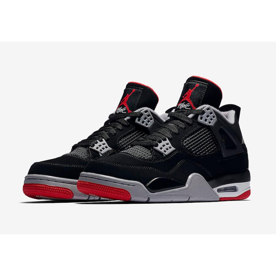 NIKE AIR JORDAN4 BRED エアジョーダン4 ブレッド 28cm | www.jarussi