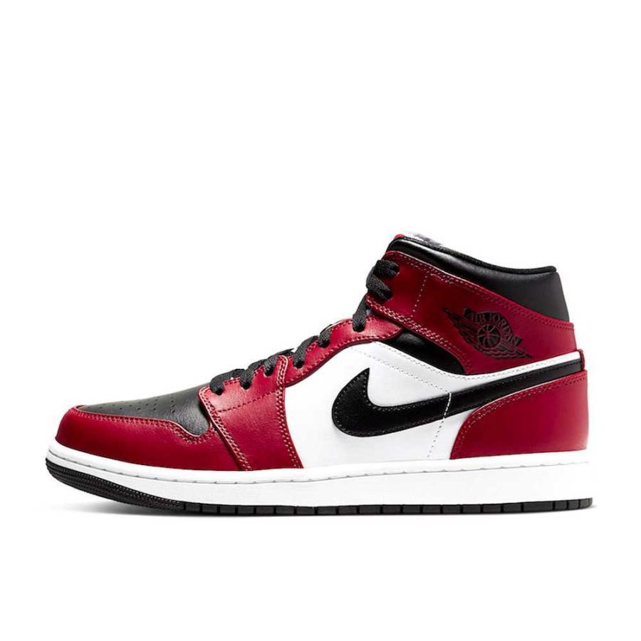 絶対一番安い ナイキ エア ジョーダン 1 ミッド シカゴ 30cm Nike Air Jordan 1 Mid Chicago Black Toe 069 安心の本物鑑定 新発 Lespakigali Com