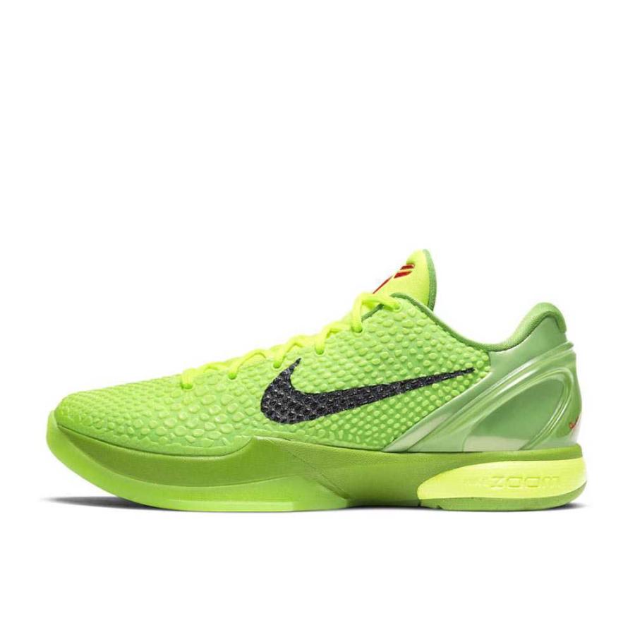 ナイキ コービー 6 プロトロ グリーンアップル 28.5cm NIKE KOBE 6 PROTRO GREEN Apple CW2190-300 安 フリーサイズ 黒/白/赤