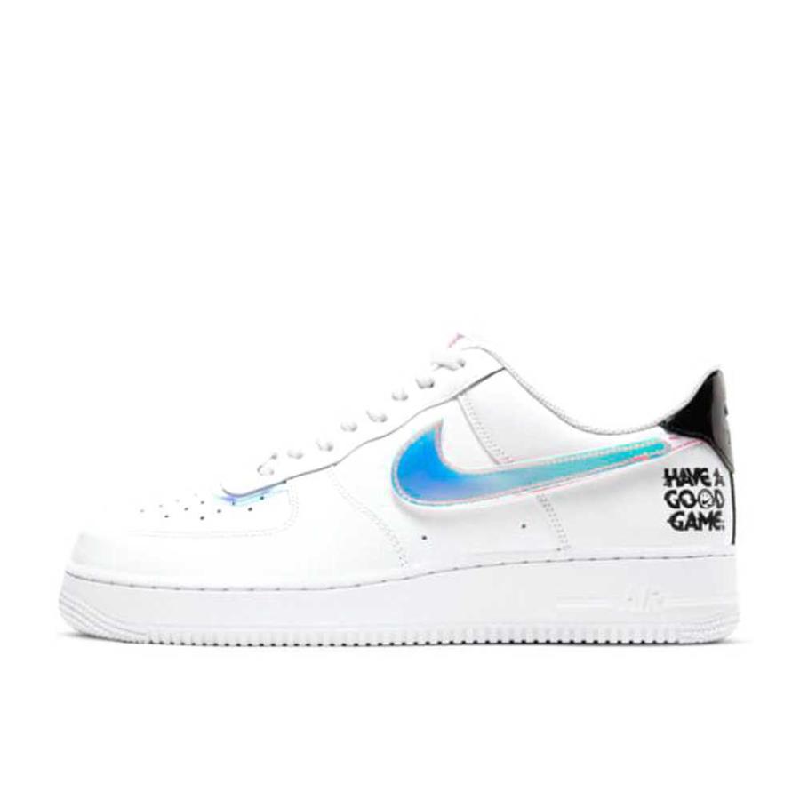 新品 07 Force1 Air Nike 24 5cm ハブアグッドゲーム 07 エアフォース1 ナイキ 虹色のオーバーレイで詳細化されたアッパー Have 安心の本物鑑定 Dc0710 191 Game Good A シューズ