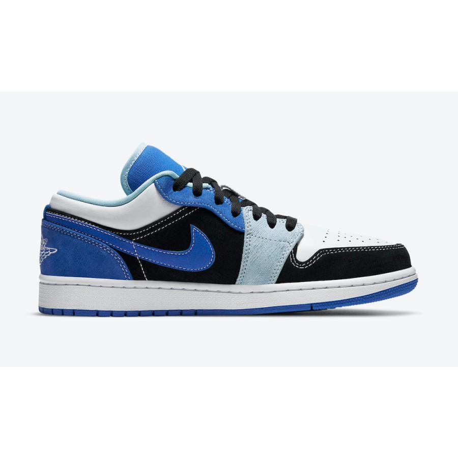 ナイキ エアジョーダン 1 ロー ホワイト ブラック ブルー 28cm NIKE ナイキ エアジョーダン 1 ロー ホワイト ブラック ブルー 28cm NIKE