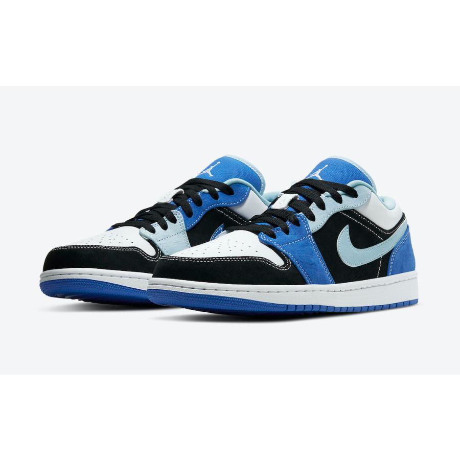 ナイキ エアジョーダン 1 ロー ホワイト ブラック ブルー 28cm NIKE ナイキ エアジョーダン 1 ロー ホワイト ブラック ブルー 28cm NIKE