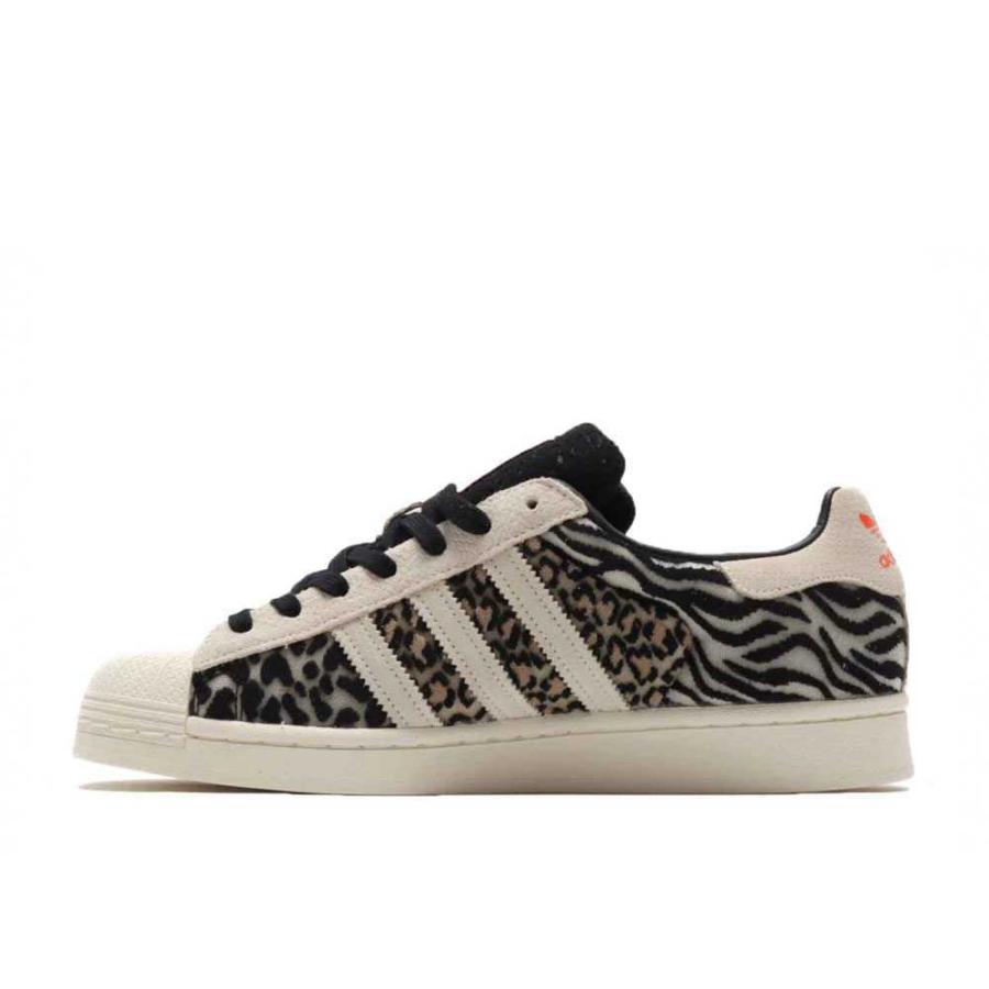 即納-96時間限定 アトモス アディダス スーパースター アニマル 27.5cm