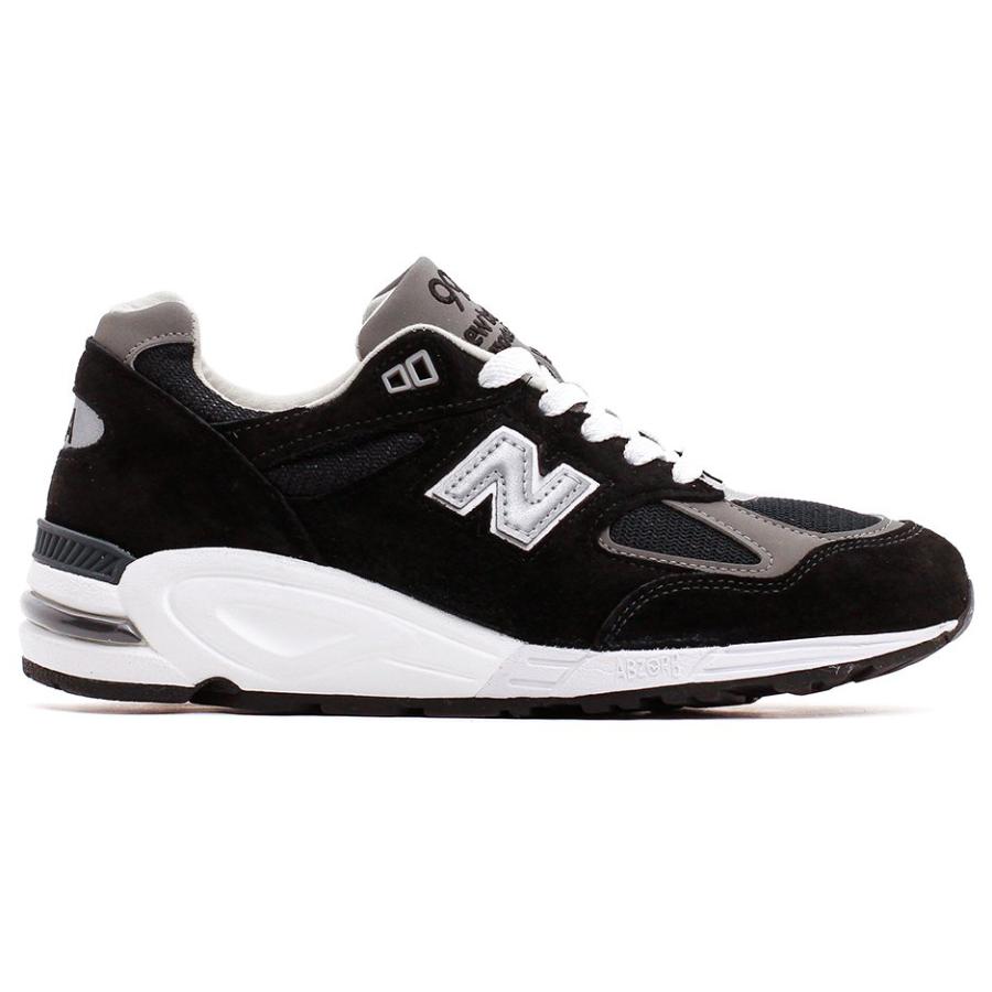 安心 保証 New Balance ニューバランス990v2メイドインUSA ブラック