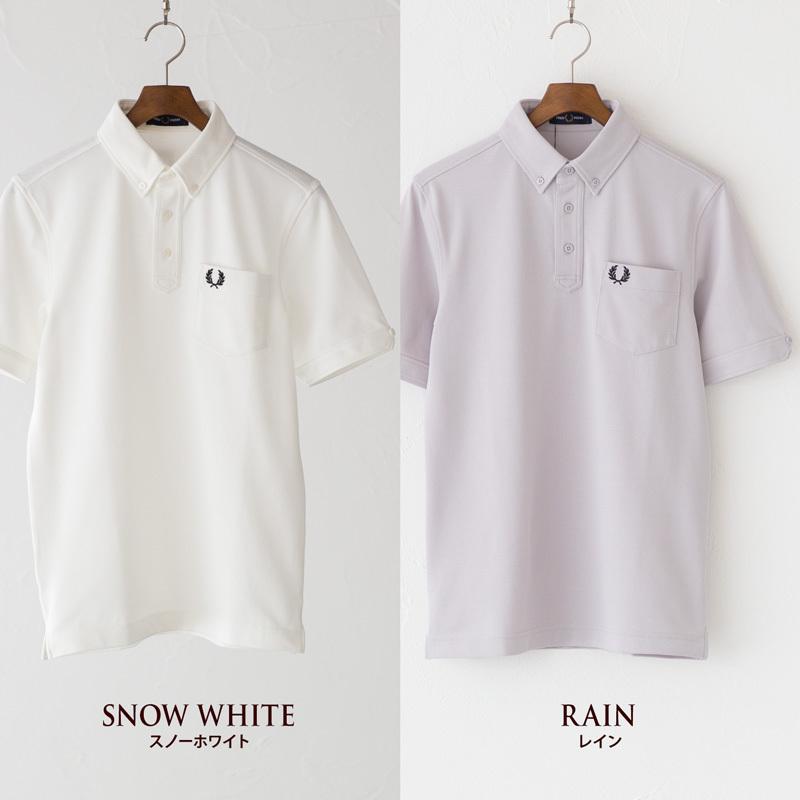 FRED PERRY フレッドペリー ボタンダウン ポロシャツ M1627 FRED PERRY フレッドペリー ボタンダウン ポロシャツ M1627