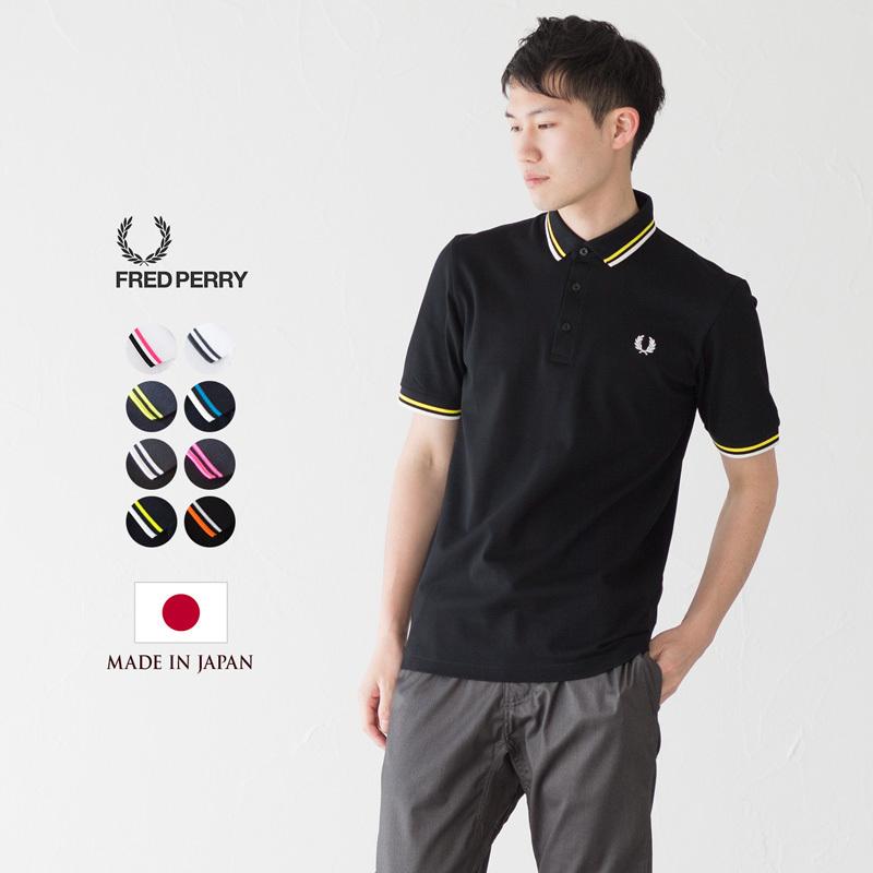 FRED PERRY フレッドペリー ポロシャツ M102 日本製 ティップ FRED PERRY フレッドペリー ポロシャツ M102 日本製 ティップ