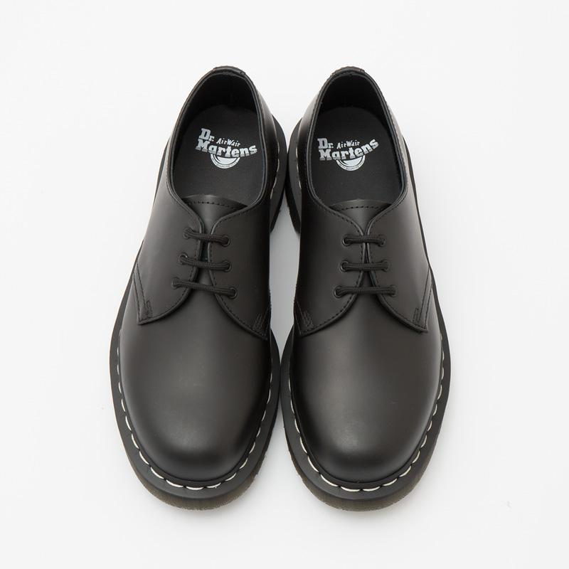 ドクターマーチン 3ホール ホワイトステッチ シューズ Dr.Martens 1461 WHITE STITCH 24757001 日本正規品｜cocochiya｜02