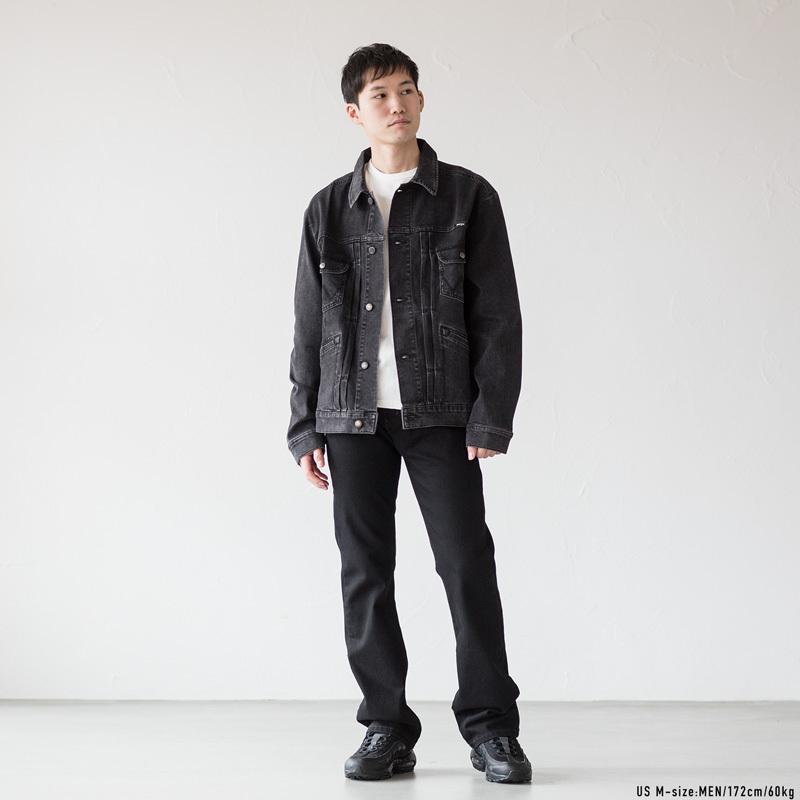 US ラングラー デニムジャケット 21WJPSM メンズ ヘリテージ プリーツ