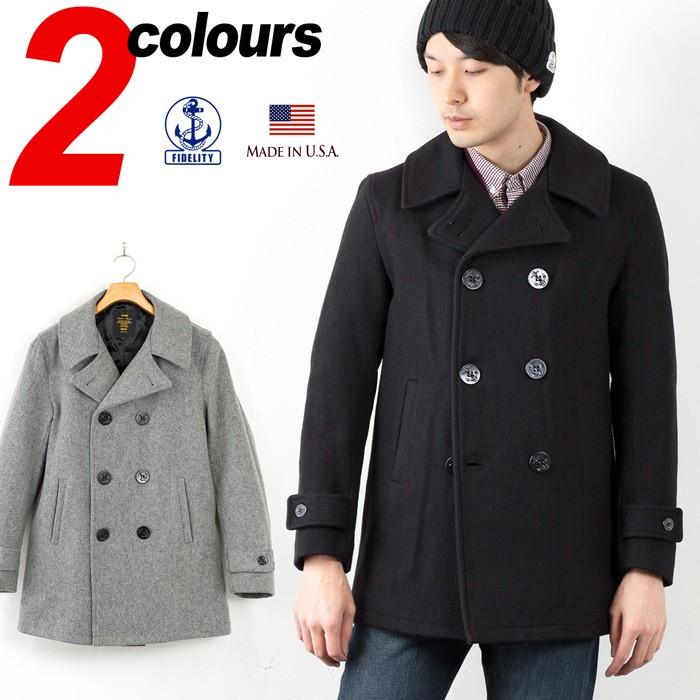 フィデリティ Fidelity ミディアム ピーコート Medium Peacoat Made In Usa 米国製 Pコート 224r ココチヤ 通販 Yahoo ショッピング