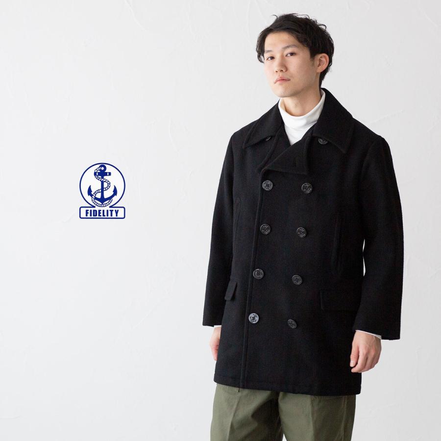 FIDELITY フィデリティ メルトン 10B ピーコート MELTON P-COAT FIDELITY フィデリティ メルトン 10B ピーコート MELTON P-COAT
