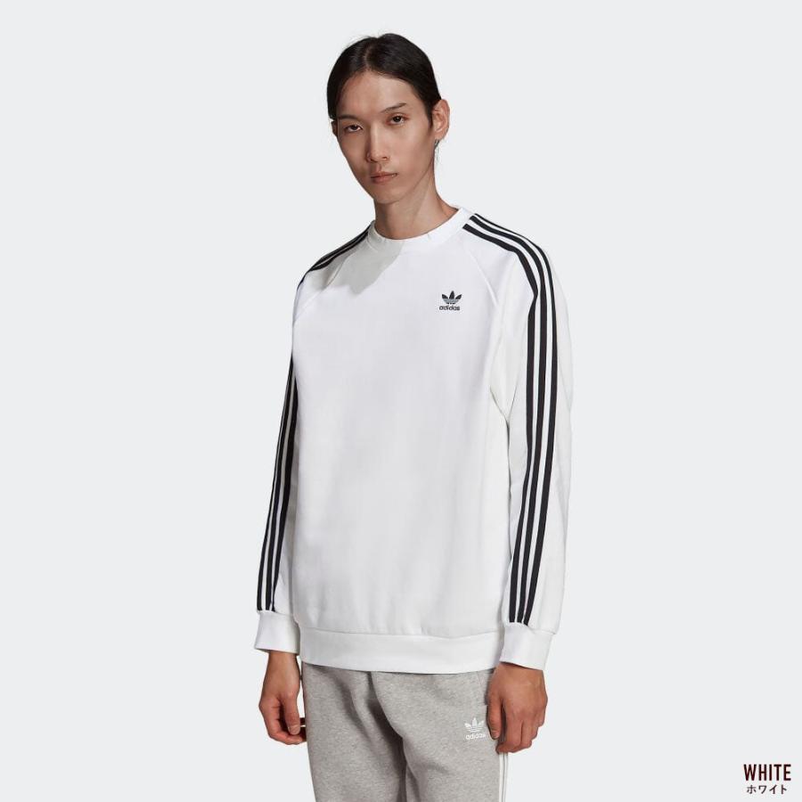 adidas Originals アディダス オリジナルス 3ストライプ クルー adidas Originals アディダス オリジナルス 3ストライプ クルー