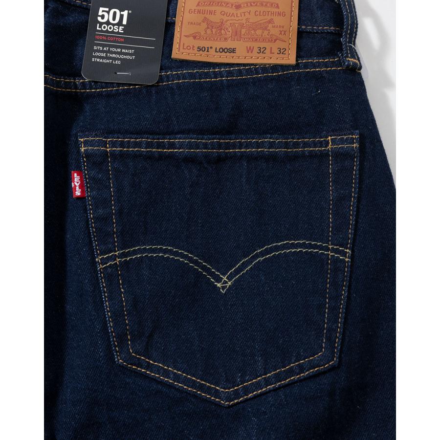 濃紺】Levi's 501 loose W32 L32 501® Loose Men's Jeans - Dark Wash