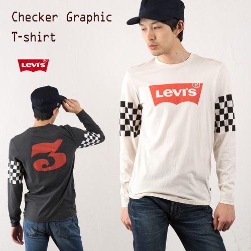 Levi's（リーバイス） バットウィング Tシャツ チェッカーフラッグ