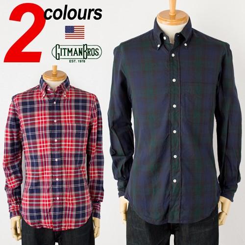 ギットマンヴィンテージ アメリカ製 チェック ボタンダウンシャツ