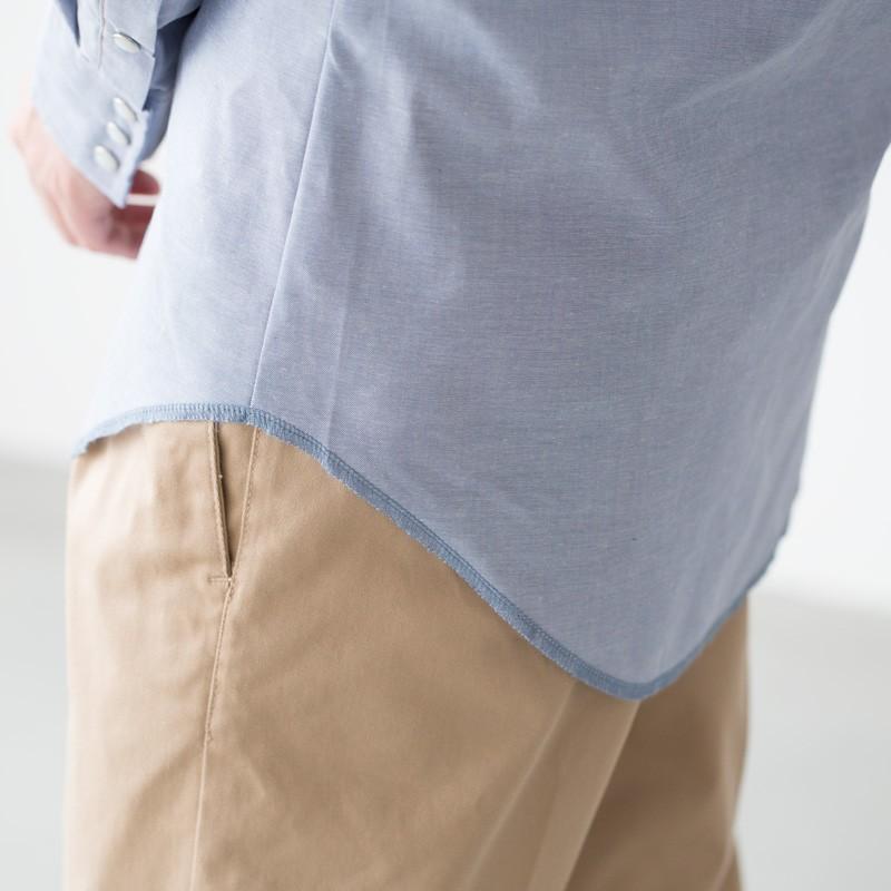 アメリカ直輸入 ラングラー T/Cシャンブレー ウエスタンシャツ 70130MW