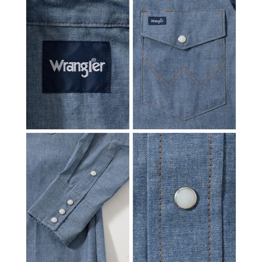 Wrangler（ラングラー） 米国直輸入 ウエスタン ワークシャツ Wrangler