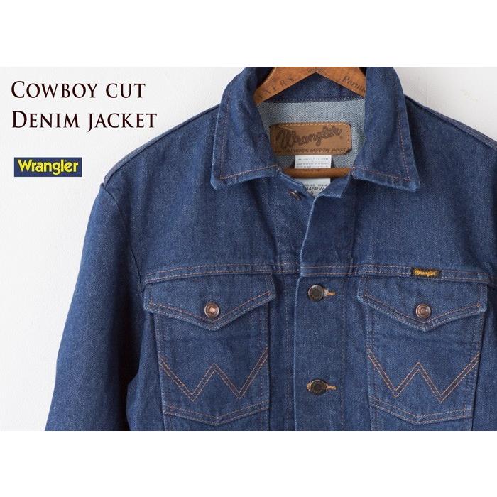Wrangler ラングラー カウボーイカット デニム ジャケット 14oz Wrangler ラングラー カウボーイカット デニム ジャケット 14oz