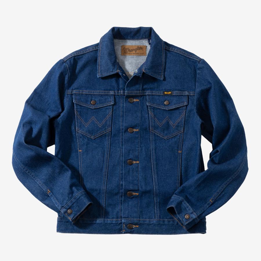 90’s USA製 Wrangler 74145 濃紺 デニムジャケット XL Wrangler（ラングラー） 米国直輸入 デニムジャケット Wrangler
