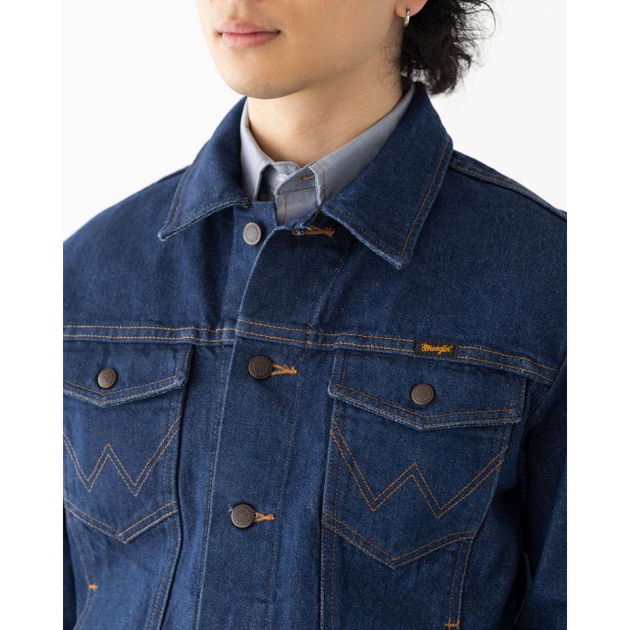 90’s USA製 Wrangler 74145 濃紺 デニムジャケット XL 90年代 USA製 Wrangler ラングラー デニムジャケット COWBOY CUT