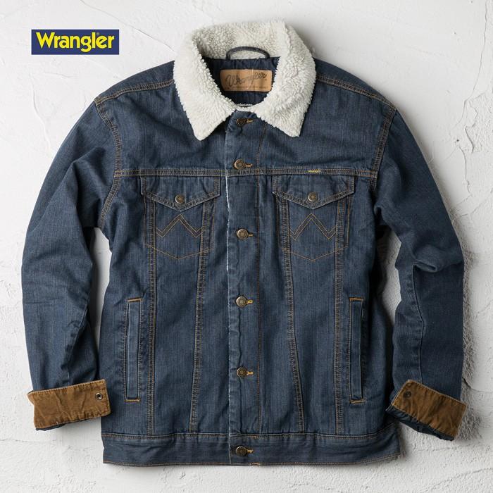 wrangler lined jean jacket