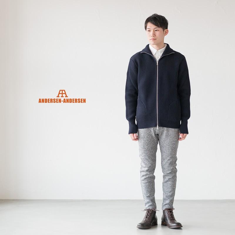 t*o様 アンデルセンアンデルセン/カーディガン/S/グレー Andersen-Andersen(アンデルセンアンデルセン) SKIPPER JACKET 7GG