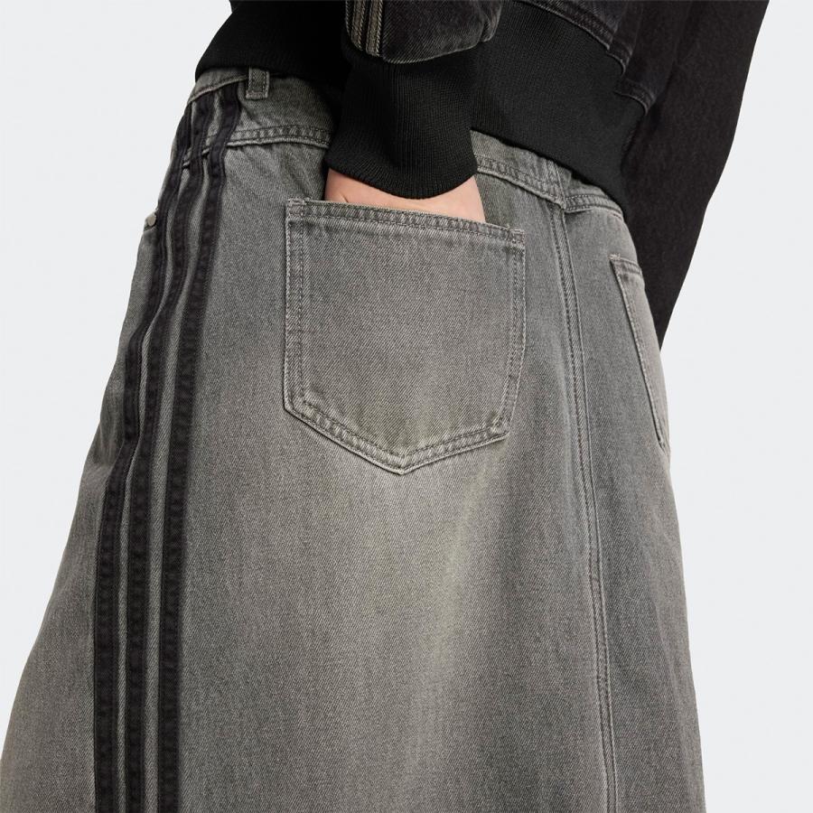 adidas Originals アディダス デニム スカート アディカラー