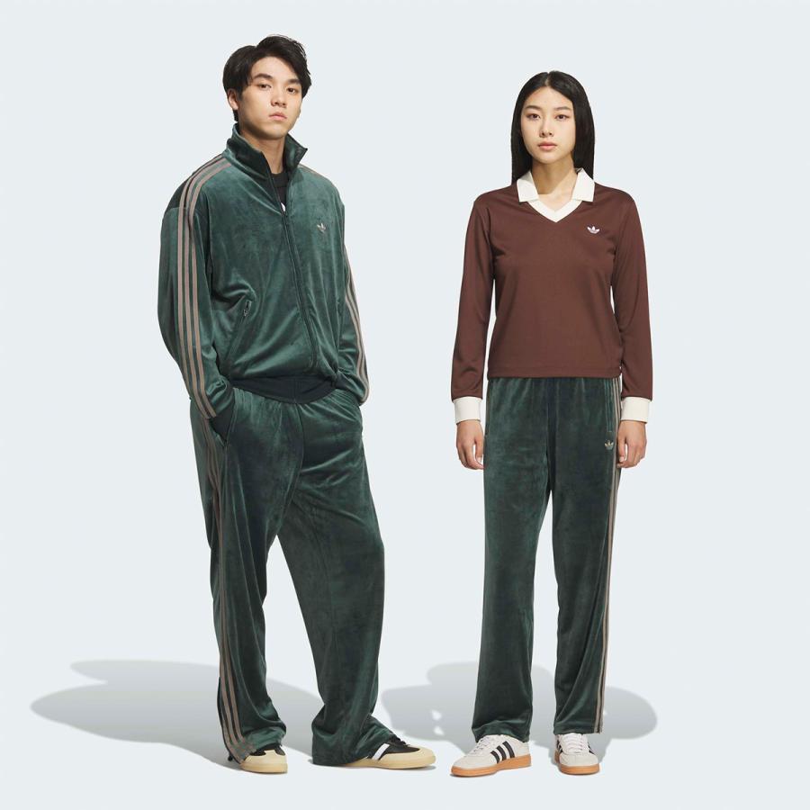 adidas ベロア　ジャージ　セットアップ アディダス ベロア トラックジャケット - ブルー | アディダス