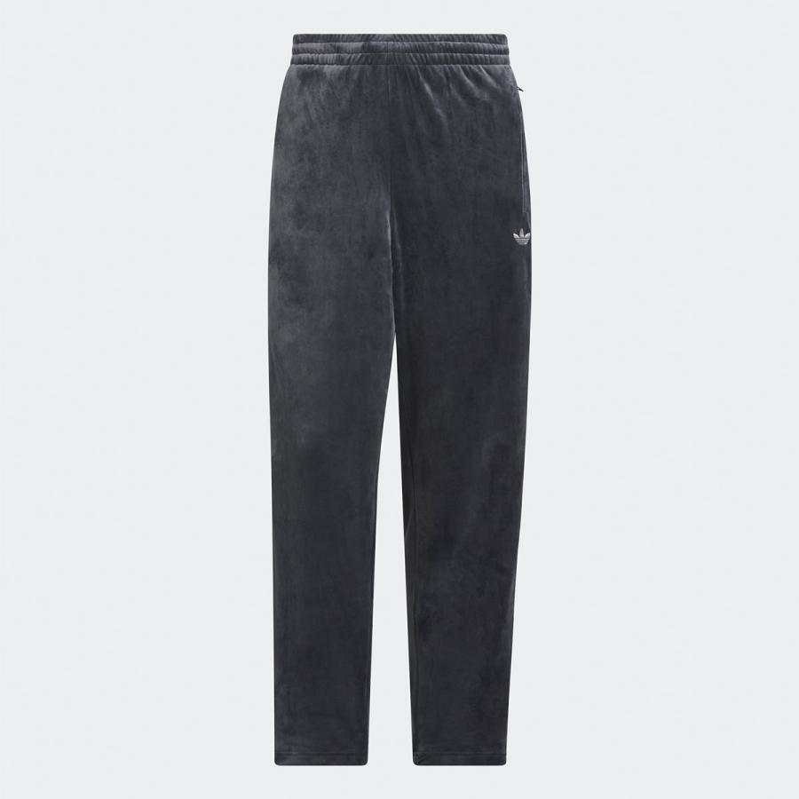 【人気】アディダスベロアトラックパンツジャージ黒ロゴ刺繍L adidas Originals アディダス ベロア ジャージ ファイヤーバード