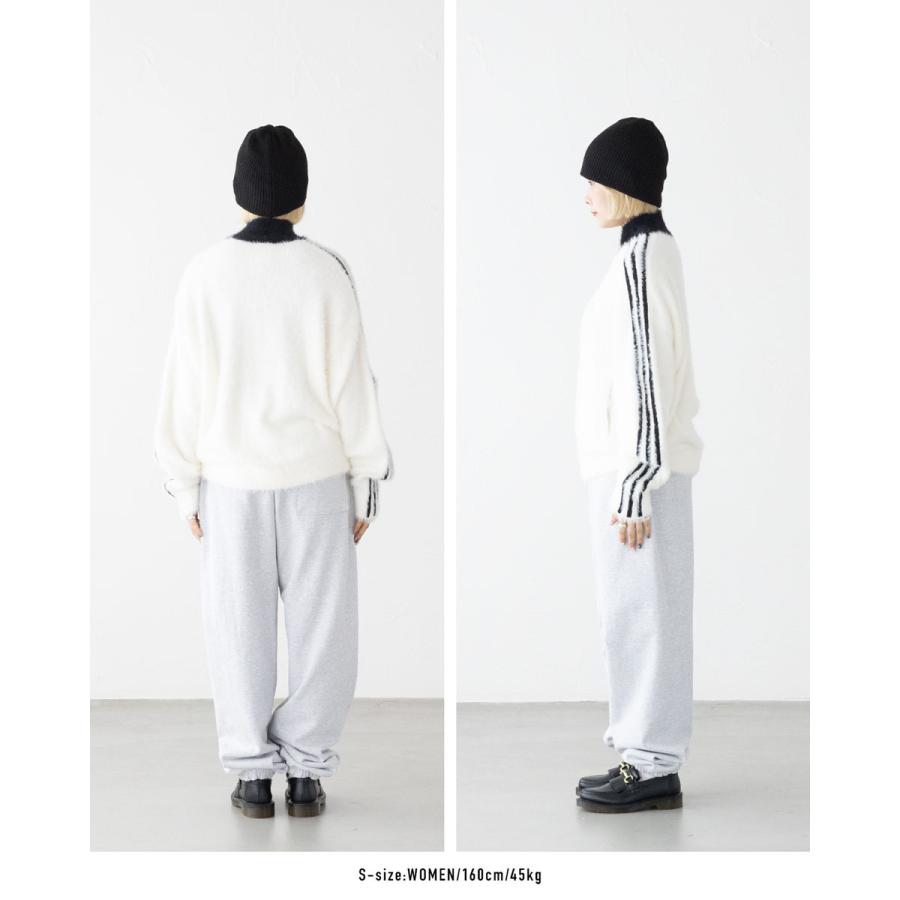 adidas Originals アディダス ジャージ フェイクモヘア ニット