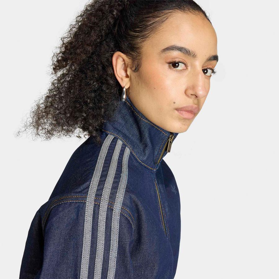 極美品✨アディダスオリジナルス トラックジャケット ファイヤーバード 刺繍ロゴ adidas Originals アディダス ファイヤーバード トラックトップ デニム