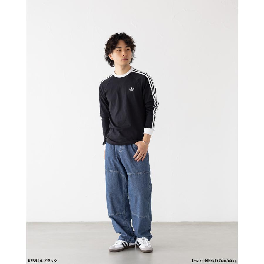 adidas Originals アディダス Tシャツ スリーストライプス ロング