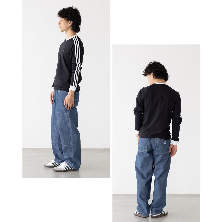 adidas Originals アディダス スリーストライプス ロングスリーブ T