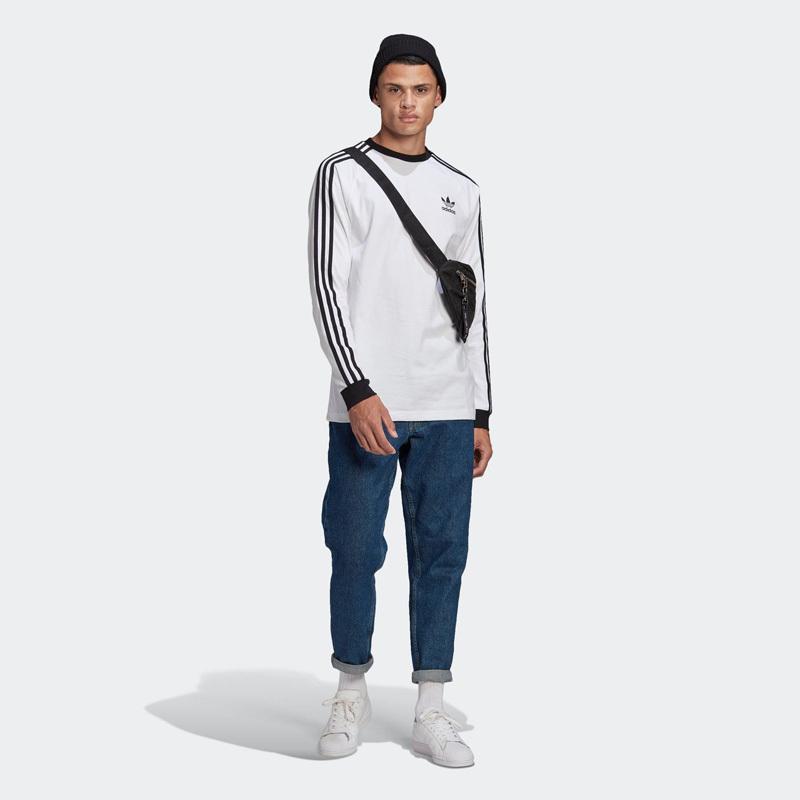 adidas Originals メンズ長袖Tシャツ、カットソーの商品一覧|Tシャツ、カットソー|トップス|ファッション 通販 スーパースター(SUPERSTAR)(メンズ)プリント長袖Tシャツ 32JAS16101 32JAS16162 32JAS16109