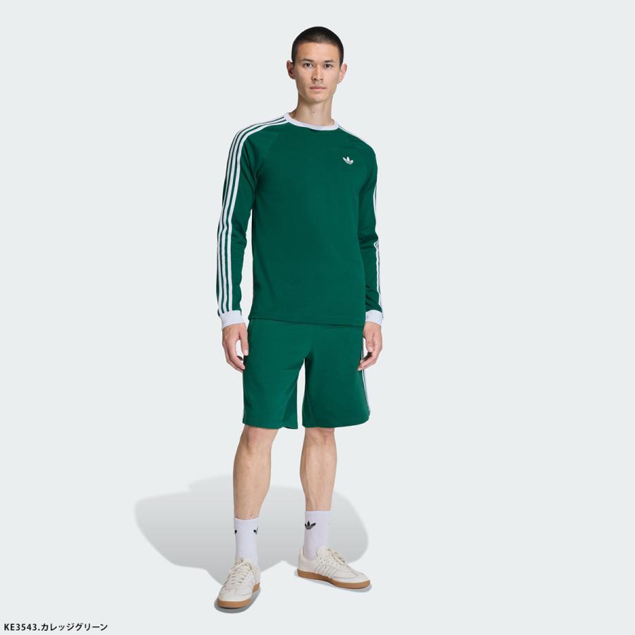 adidas Originals アディダス スリーストライプス ロングスリーブ T