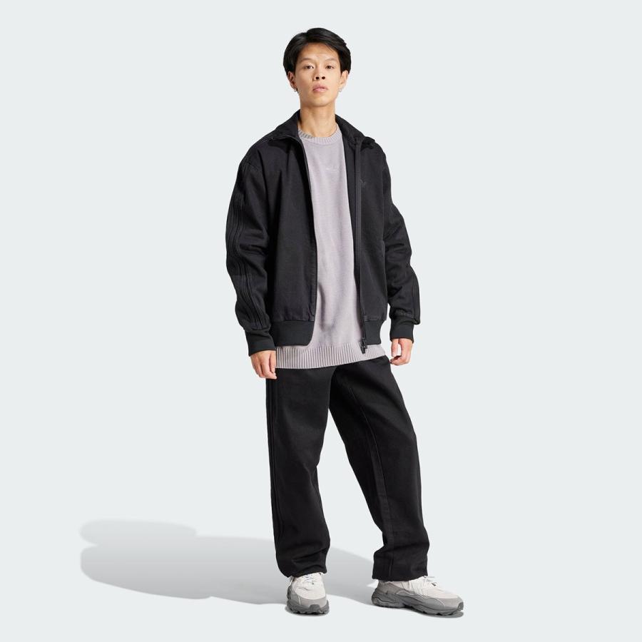 adidas アディカラー デニム ファイヤーバードパンツブラック adidas アディカラー デニム ファイヤーバードパンツブラック