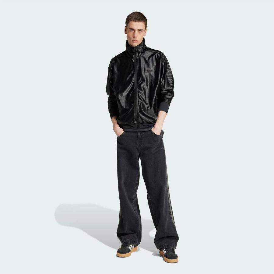 【人気☆美品】光沢adidasオリジナルス ファイヤーバード L size adidas Originals アディダス 光沢 ジャージ 上下組 ファイヤー