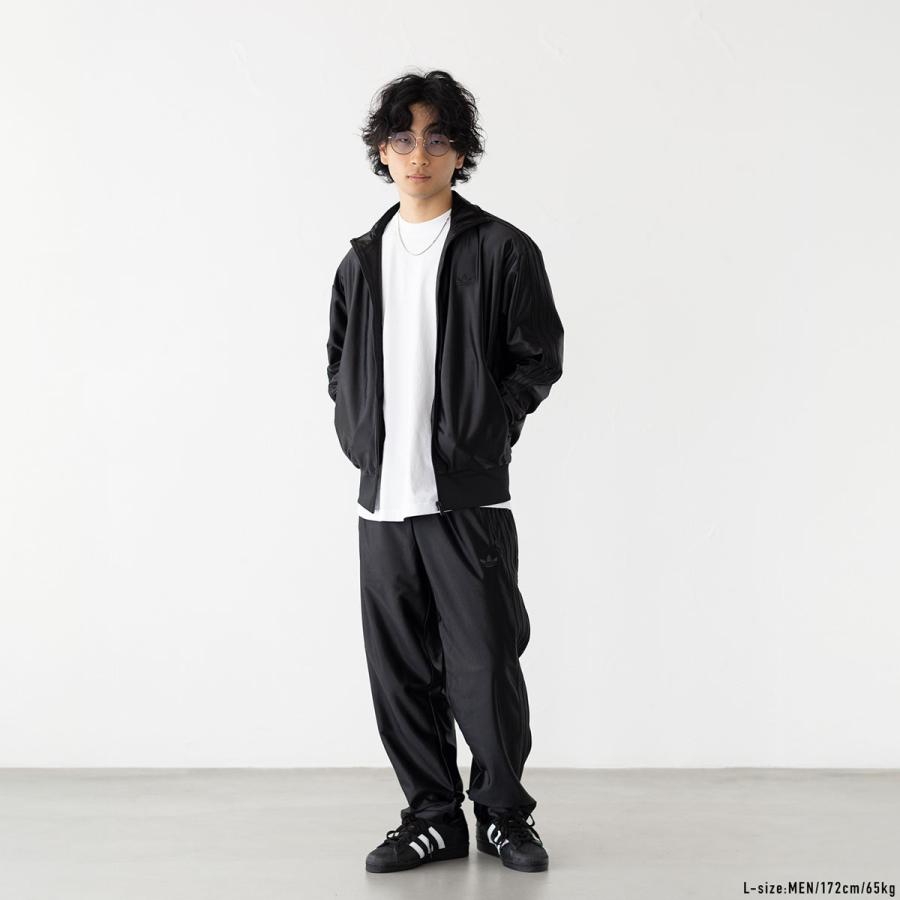 adidas アディダス ルーズフィット トラックパンツ ジャージ M 黒 adidas スウェットパンツ ジャージ adidas/アディダス ルーズ