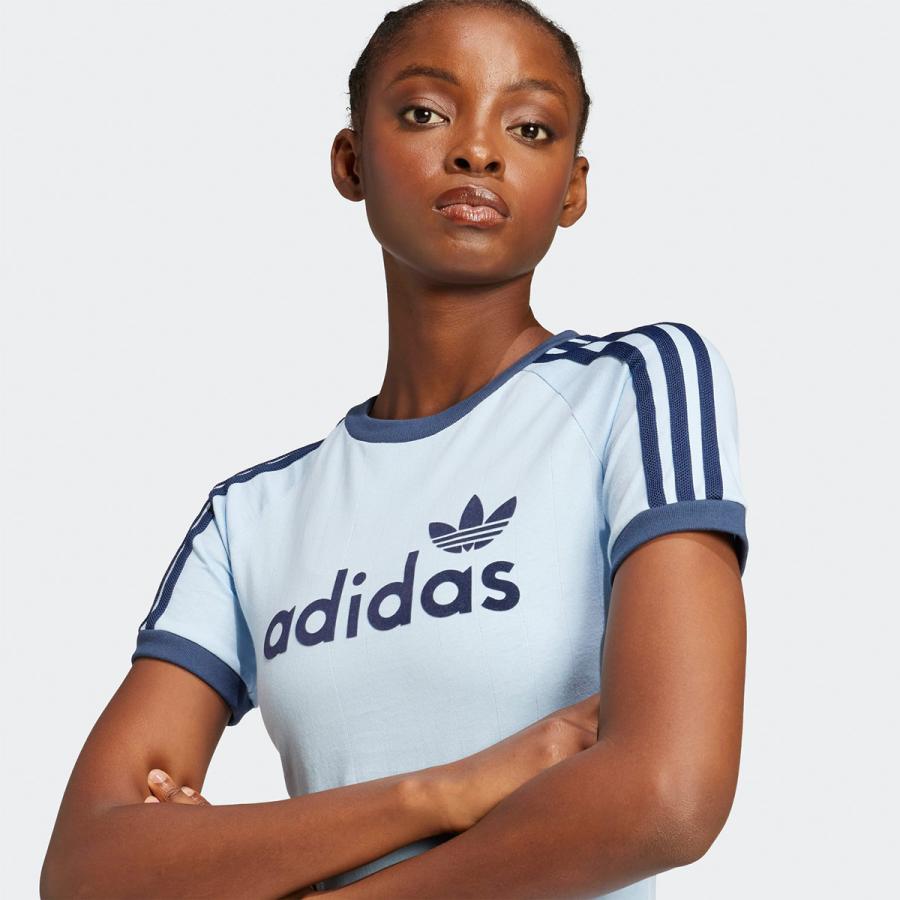 adidas Originals アディダス リニア グラフィック カリ 半袖 Tシャツ