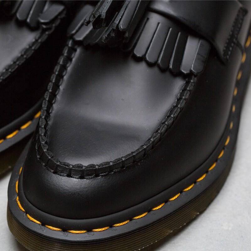 ドクターマーチン エイドリアン UK4 イエローステッチ フリンジ ローファー ADRIAN イエローステッチ ローファー