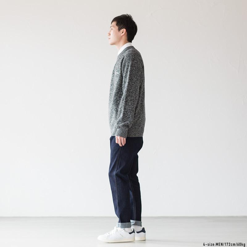 20%OFF LACOSTE ワニロゴ バッヂ ニット セーター AH2079L : ココチヤ