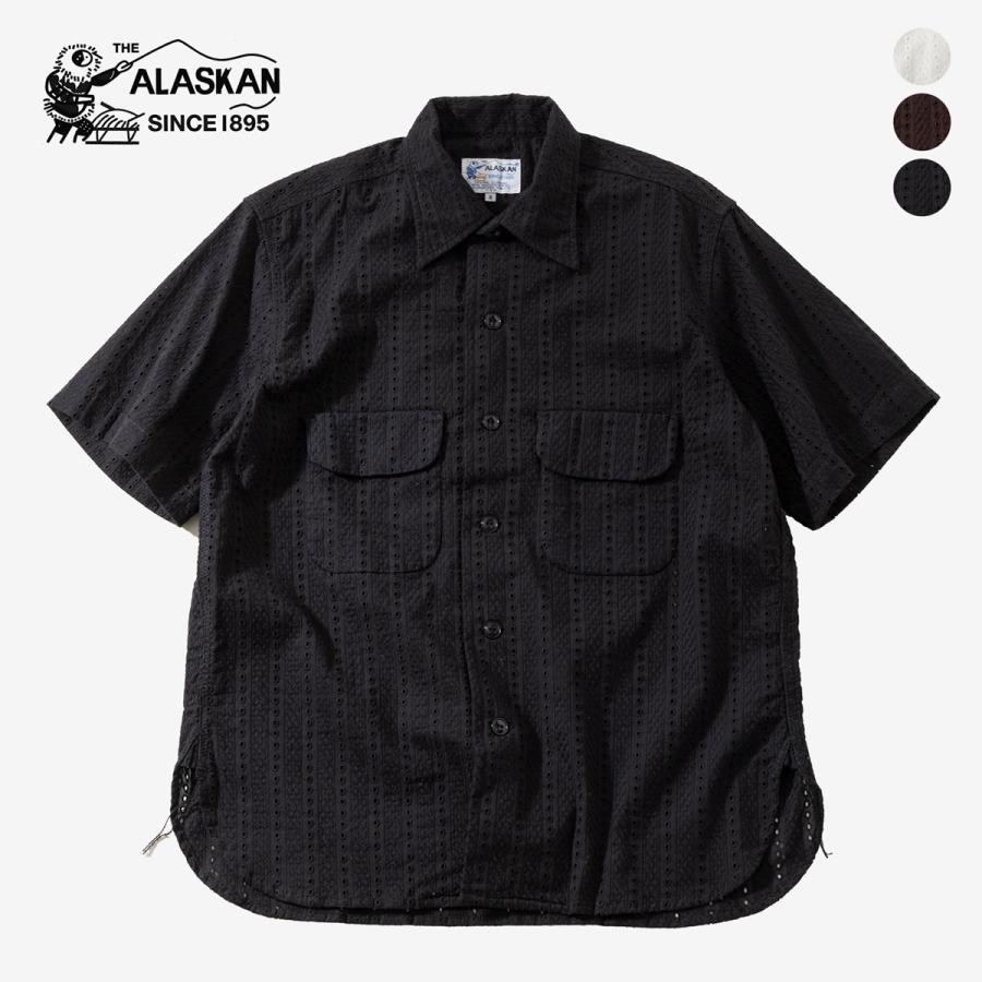アラスカン ハコバ ストライプ シャツ THE ALASKAN AL261HS16011