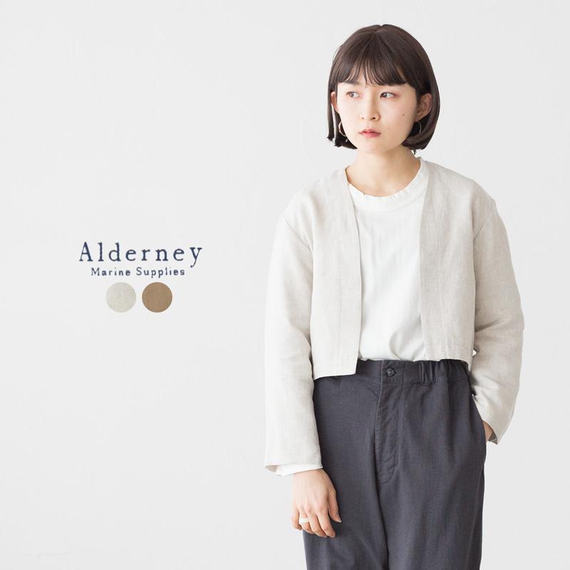 Alderney（アルダニー） リネン ジャケット A542 レディース