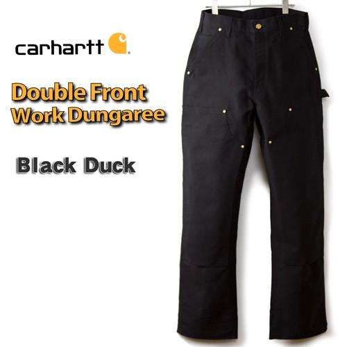 カーハート CARHARTT ダブルニー ペインターパンツ [ブラック] ダック 未洗い パンツ DOUBLE FRONT WORK DUNGAREE  B01 : b01-blk : ココチヤ - 通販 - Yahoo!ショッピング