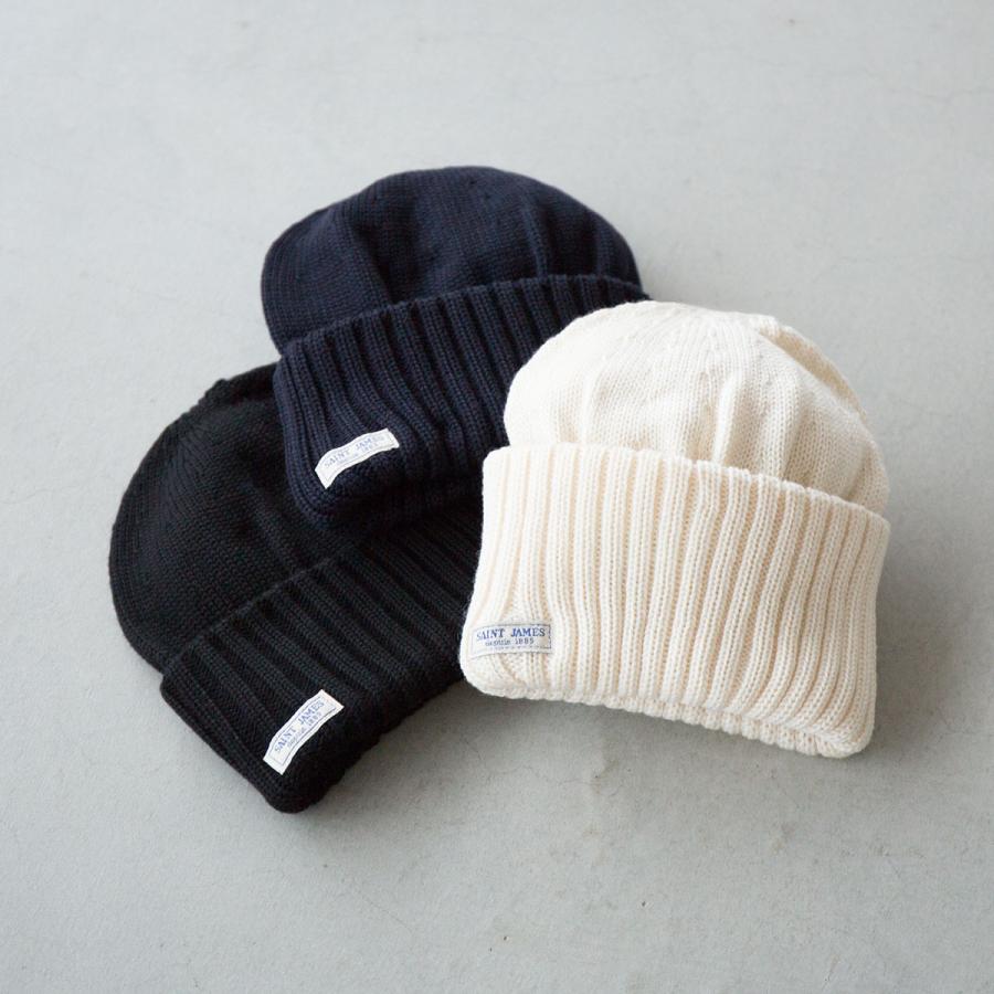 セントジェームス 帽子 リブ ニットキャップ SAINT JAMES BARBARESQUE