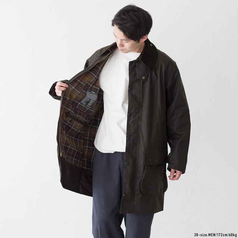 バブアー ノーザンブリア ワックスジャケット Barbour NORTHUMBRIA MWX0009 メンズ オイルドジャケット｜cocochiya｜03