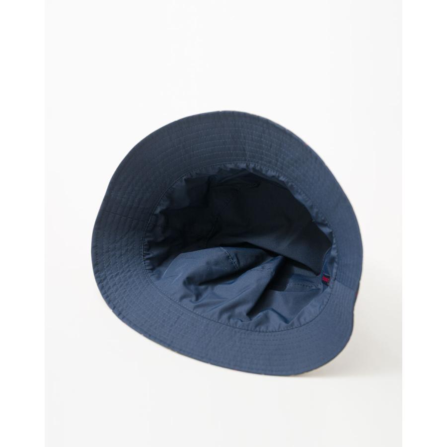 Barbour（バブアー） リバーシブル バケットハット チェック UV対策