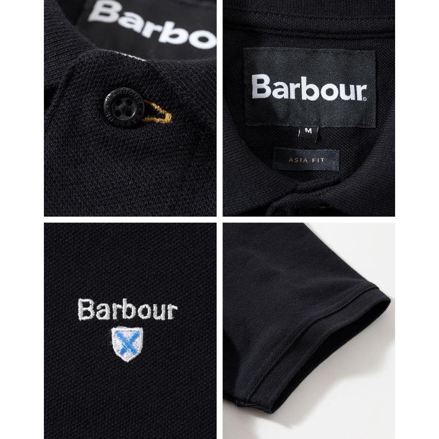 Barbour（バブアー） オリジナル スポーツ ポロシャツ アジアフィット