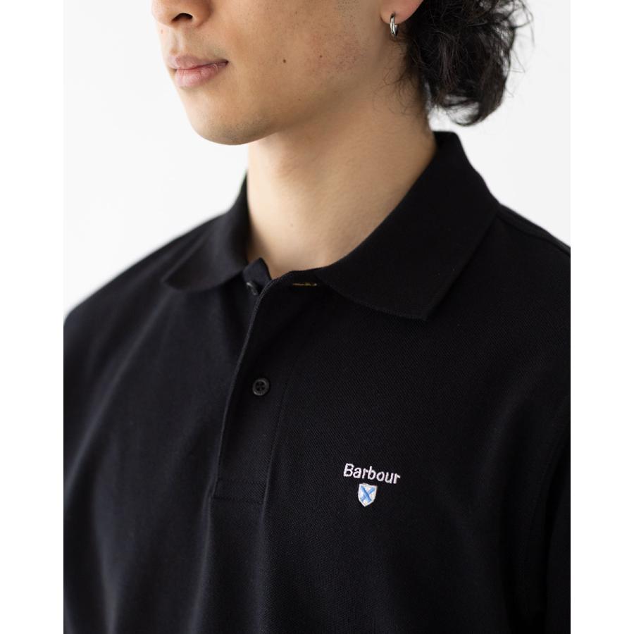Barbour（バブアー） オリジナル スポーツ ポロシャツ アジアフィット