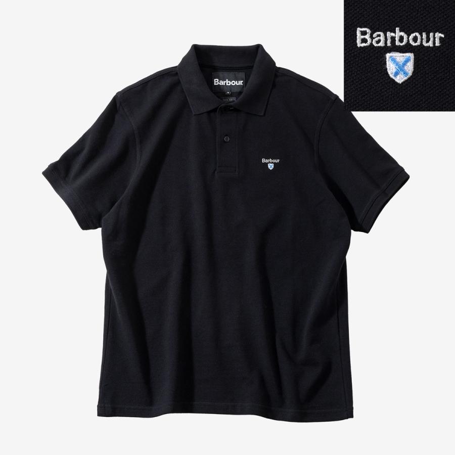 未使用品！バブアー！ポロシャツ！バブアー・オリジナル・スポーツ・ポロ！黒！M Barbour（バブアー） オリジナル スポーツ ポロシャツ アジアフィット