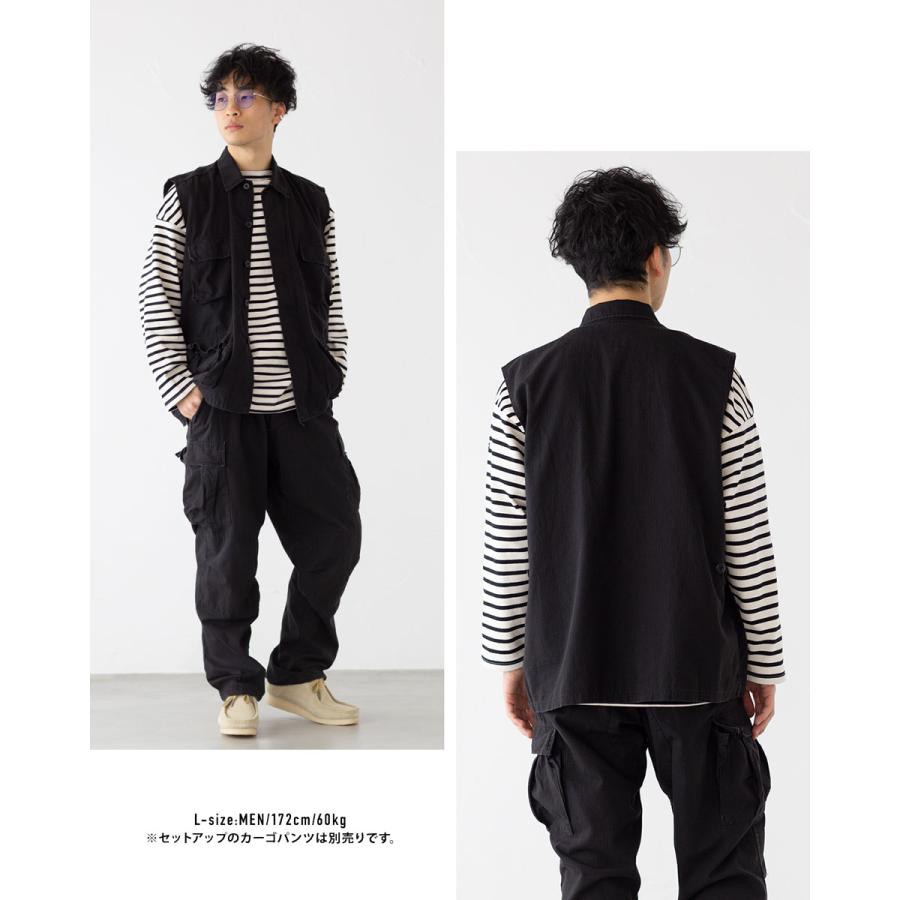 ROTHCO（ロスコ） ミリタリー BDU ノースリーブ ハード ウォッシュ 